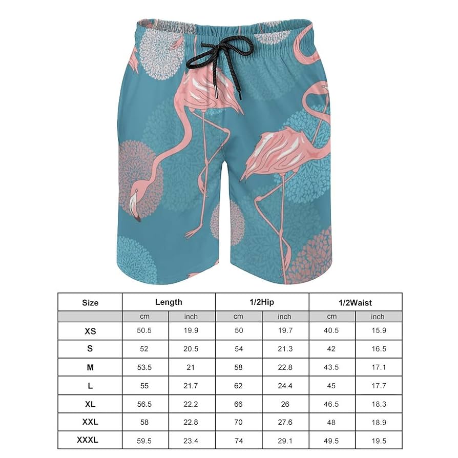 Amazon.co.jp: サーフパンツ 水着 メンズ 5分丈 海パン ハワイ